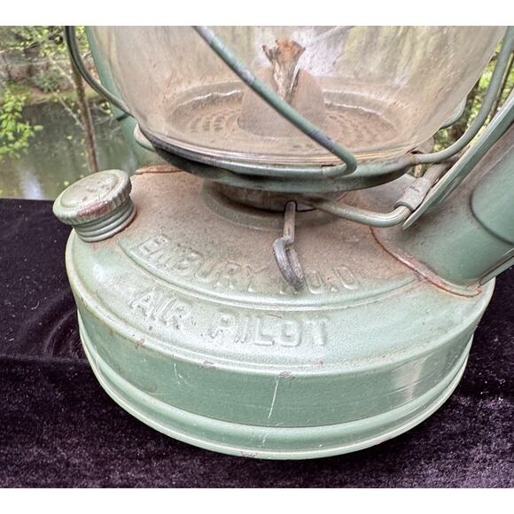 Vtg Embury Air Pilot No. 0 Lantern Lamp Star Bottom Universal 1928 Nice! - Picture 4 of 12